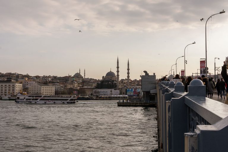 This is a photo of the Galata Bridge in Istanbul during sunset. It is the featured image on our article entitled Best places to stay in Istanbul: neighbourhoods & hotels.