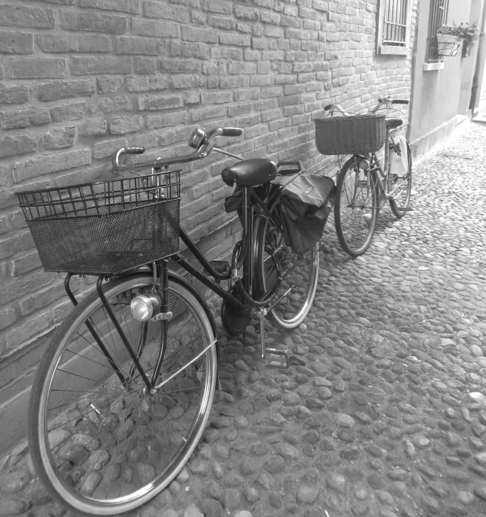 Ferrara Emilia Romagna Italy bikes bicycles cycling