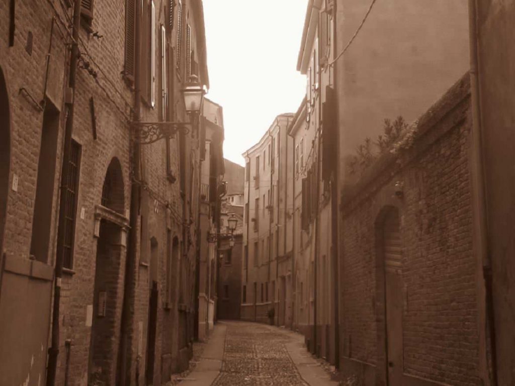 Ferrara Emilia Romagna Italy old town romantic alleys day trip Bologna Venice