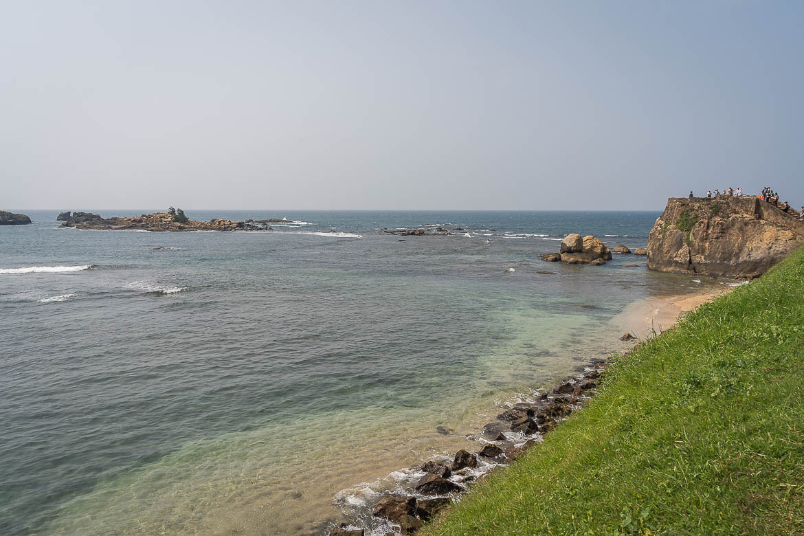 View of Flag Rock Bastion from the southern ramparts.