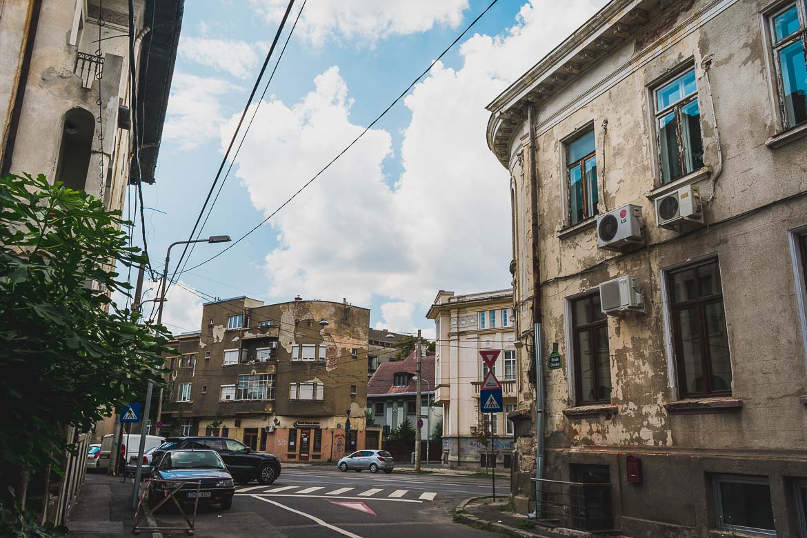 During our Bucharest walking tour of Communism, we realised that most buildings in the capital of Romania are in seriously bad shape.