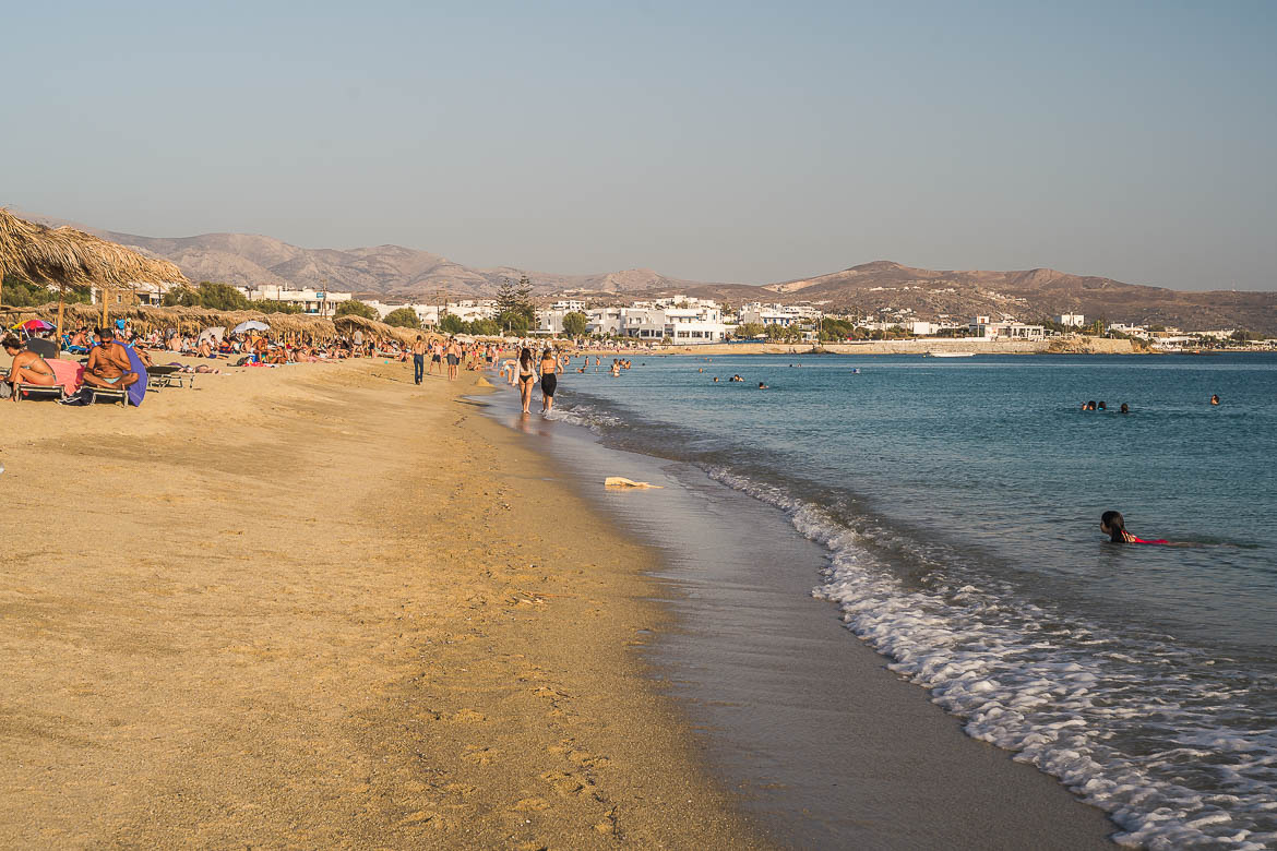 This image shows Agios Prokopios Naxos. 